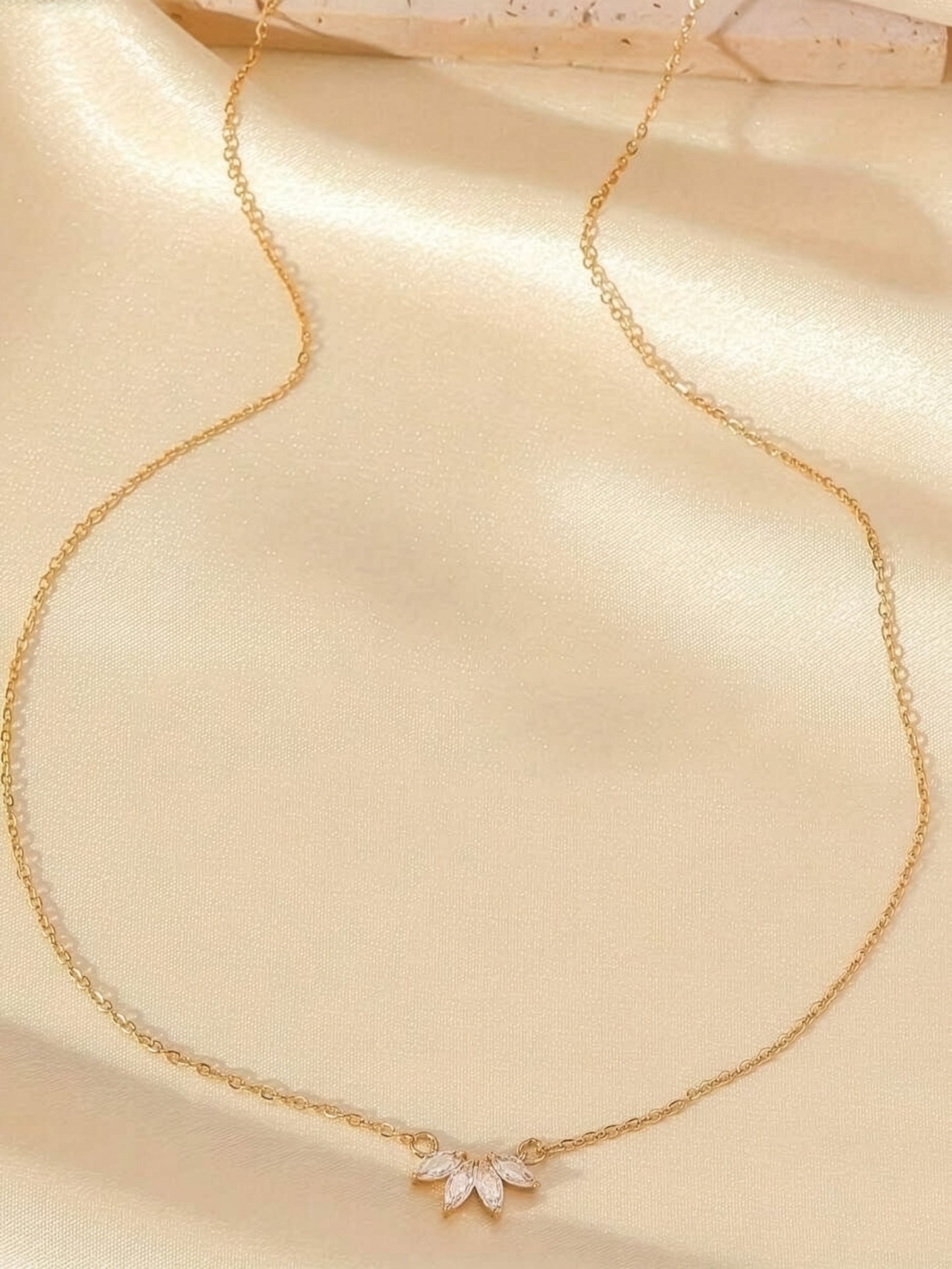 Celeste Petal Necklace
