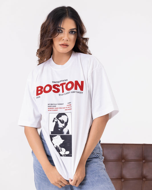 BOSTON Oversize Tee