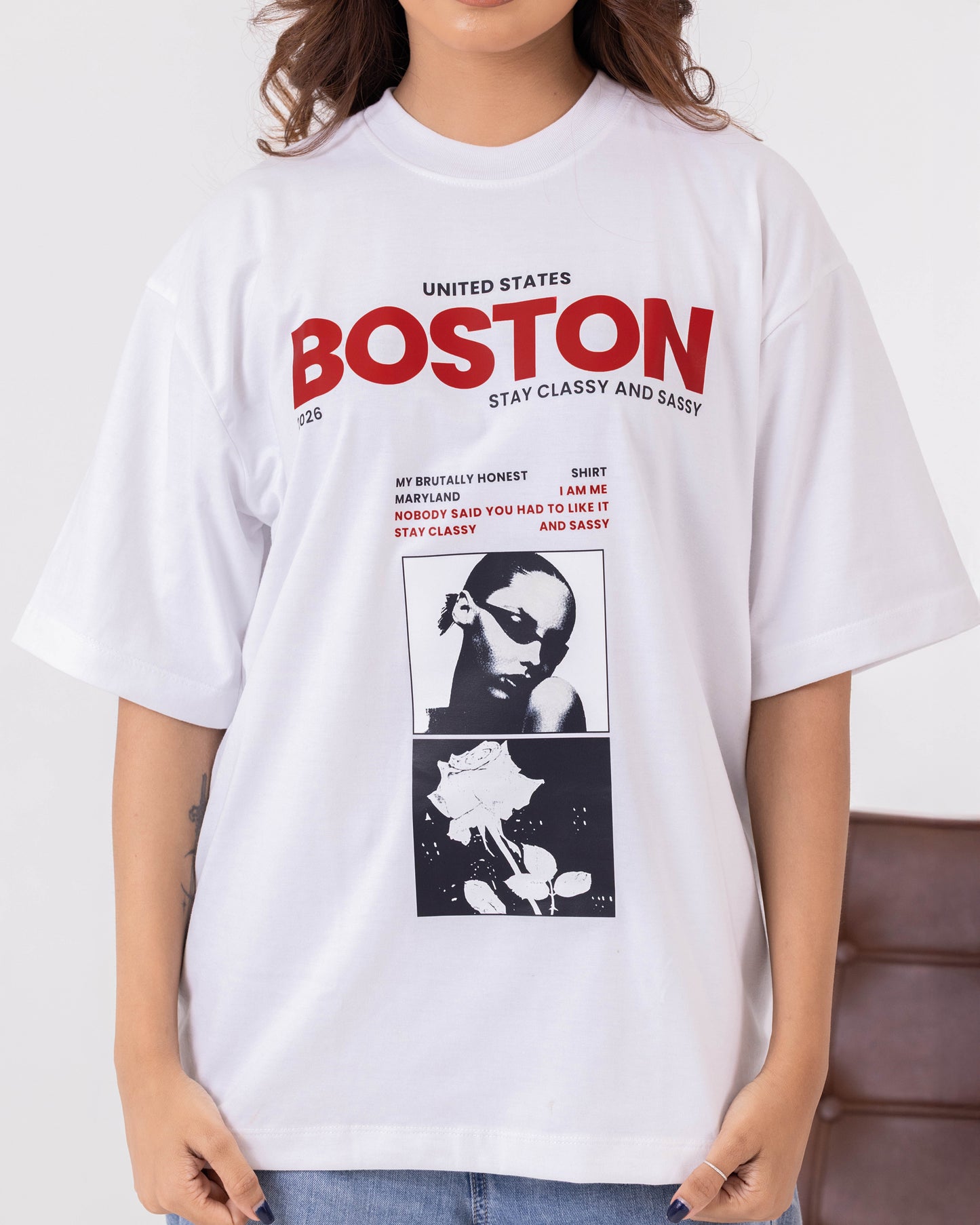 BOSTON Oversize Tee