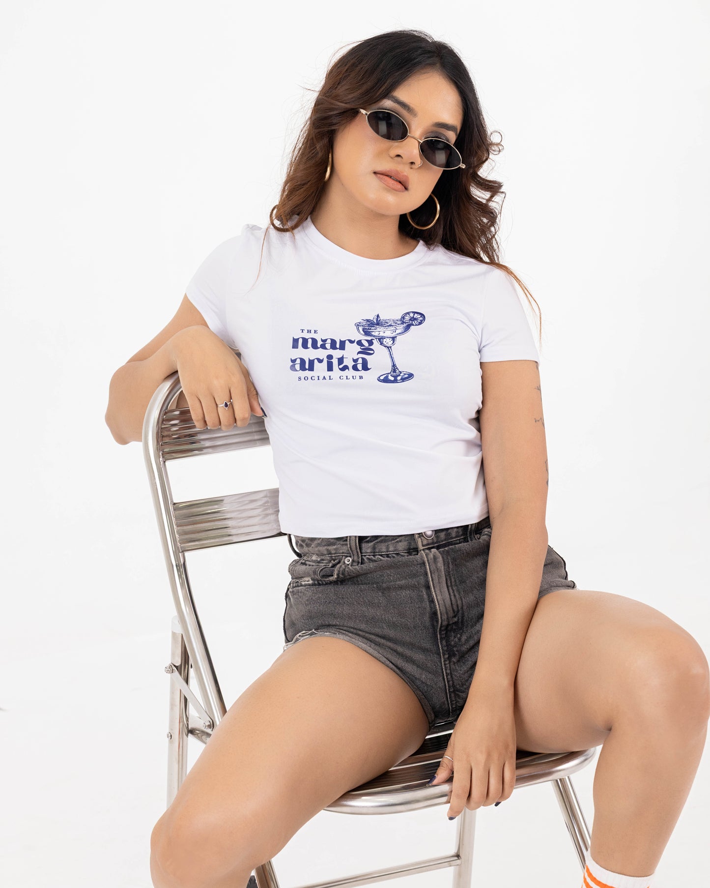 Margarita Graphic Fitted Tee