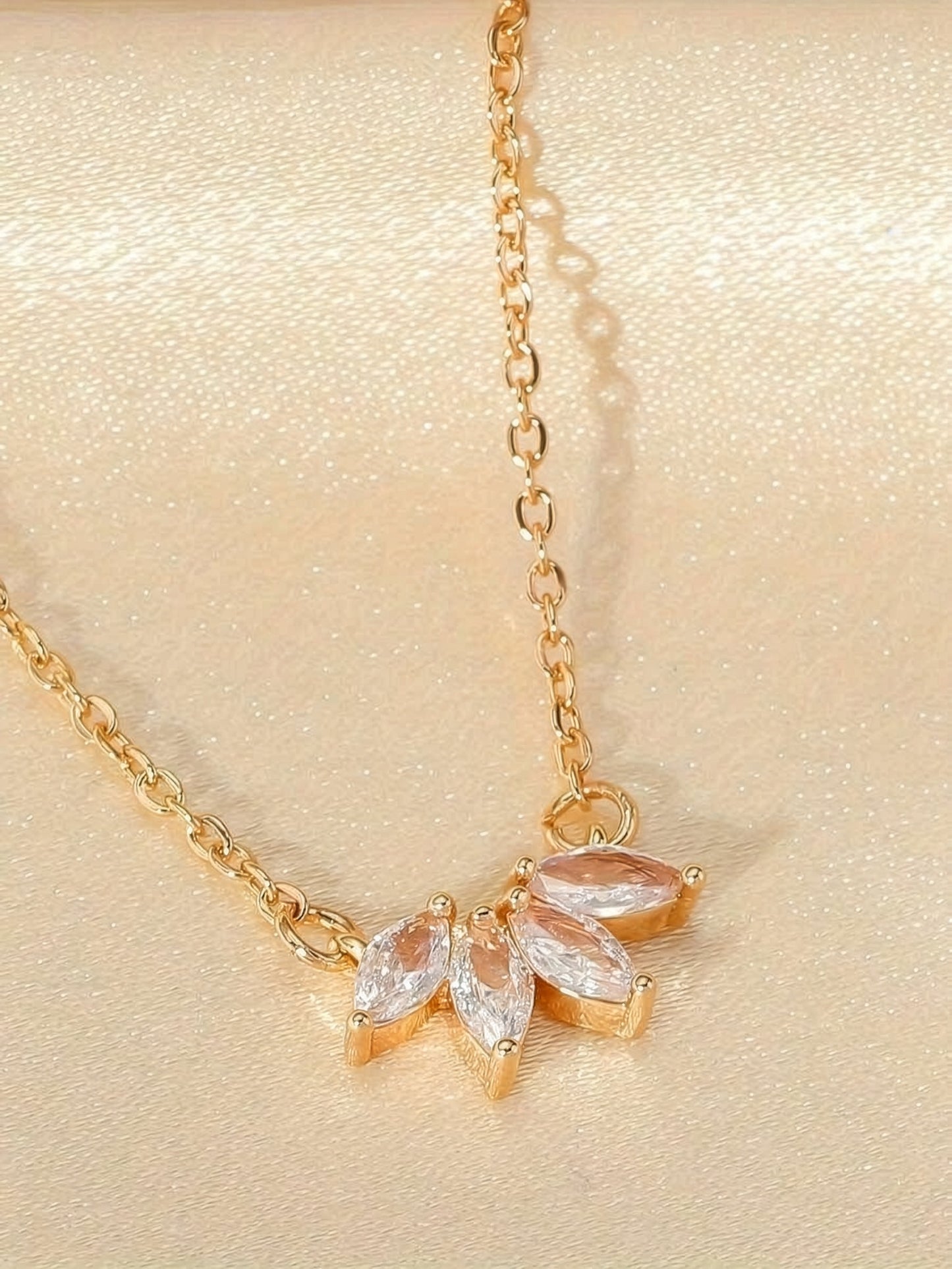 Celeste Petal Necklace