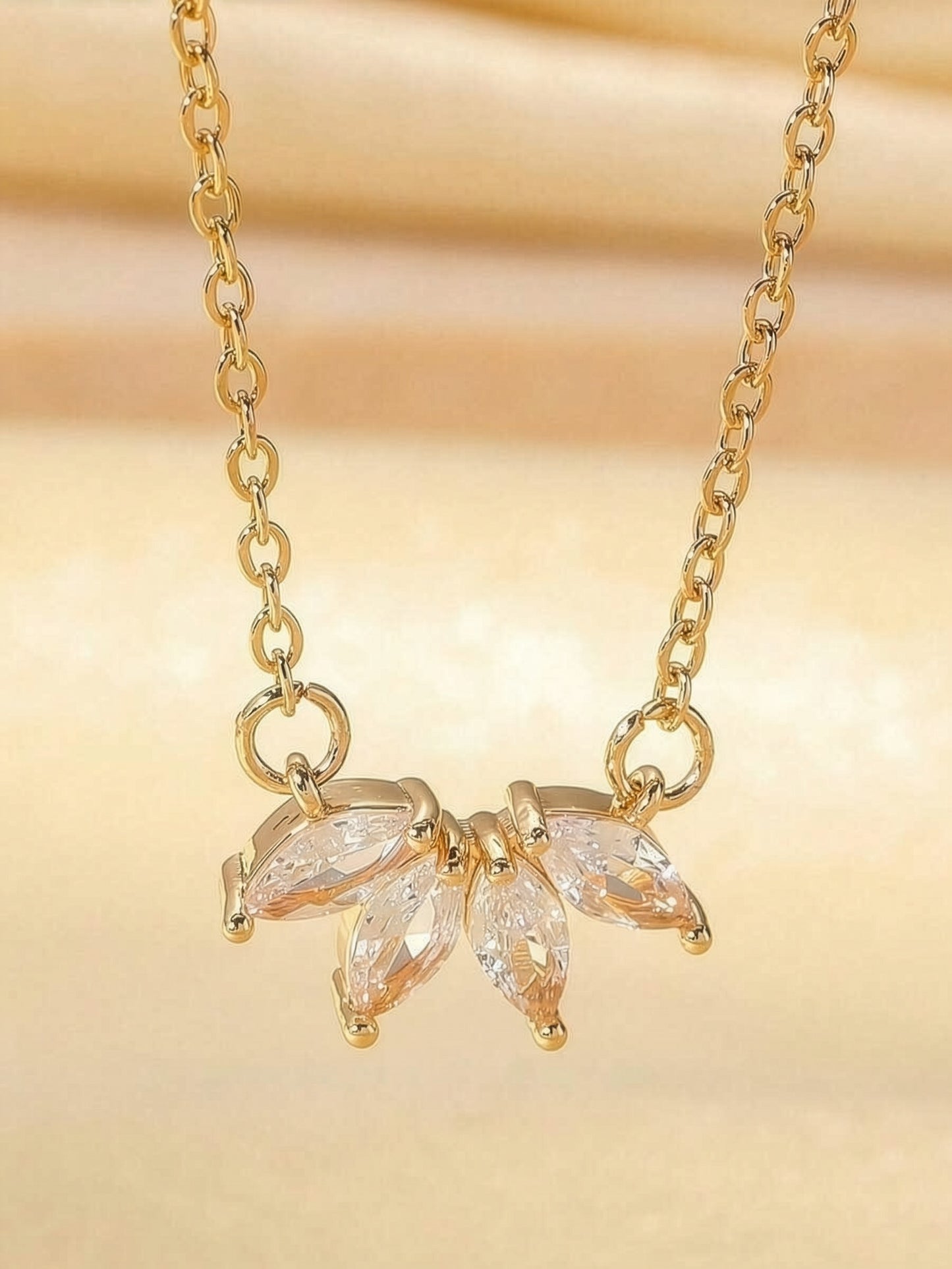 Celeste Petal Necklace